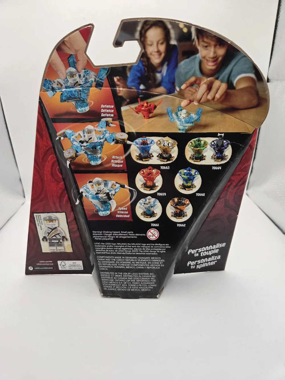New SEALED LEGO Ninjago Zane Spinjitzu Spinner Set 70661 Retired - Picture 2 of 3